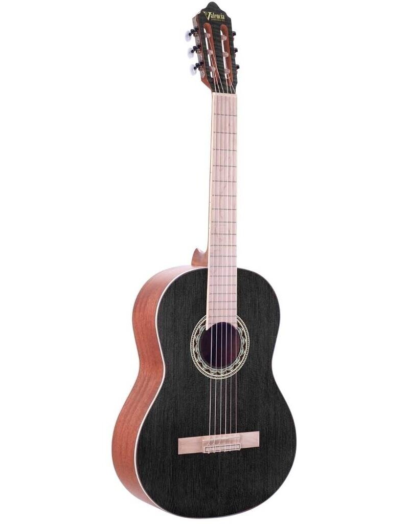 Valencia VC354BK Klassiek gitaar zwart