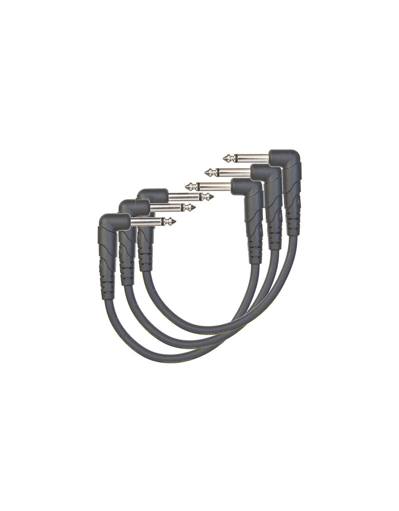 D'addario Patch cable 6 inch (3 pack)