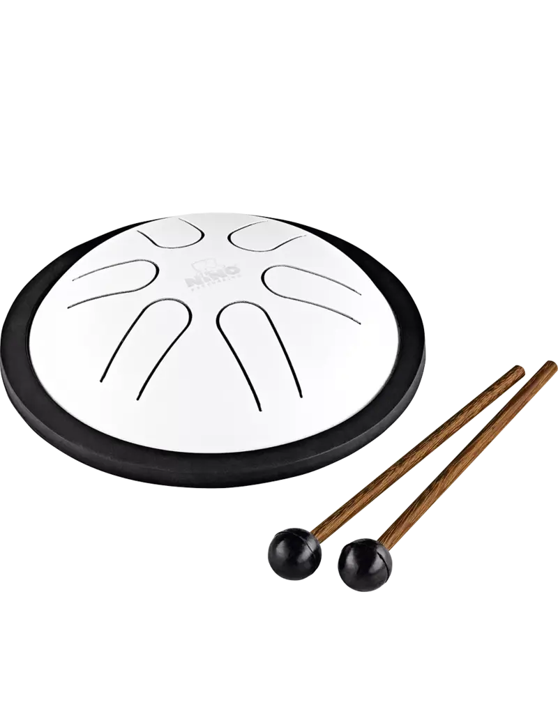 NINO Mini tongue drum 6" wit