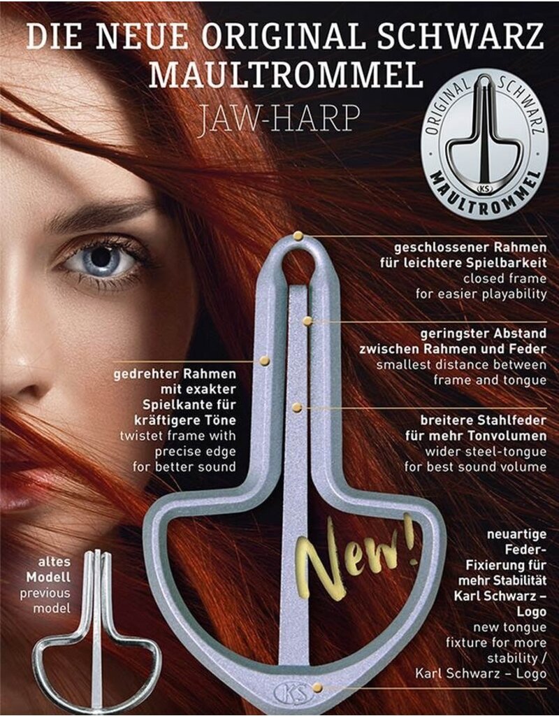 Schwarz Jaw harp No14 85mm