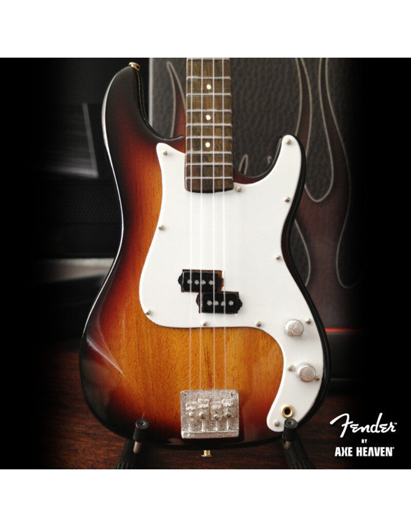 Axe Heaven Fender Precision Bass Miniatuur basgitaar Sunburst