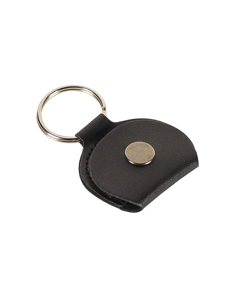 Rotosound Leren plectrum houder sleutelhanger zwart
