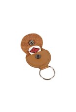 Rotosound Leren plectrum houder sleutelhanger bruin