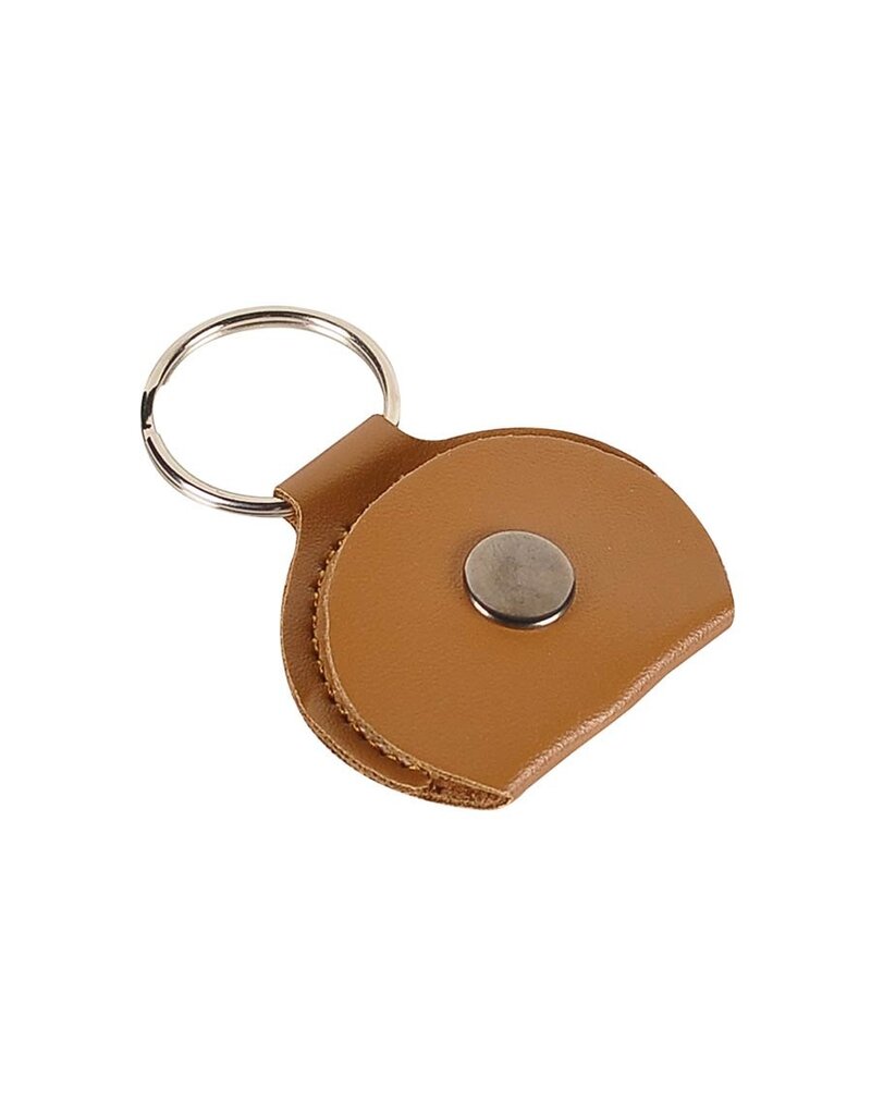 Rotosound Leren plectrum houder sleutelhanger bruin