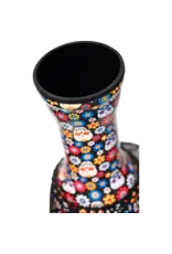 Meinl PADJ7-L-F Rope tuned 12" djembe Day of the Dead