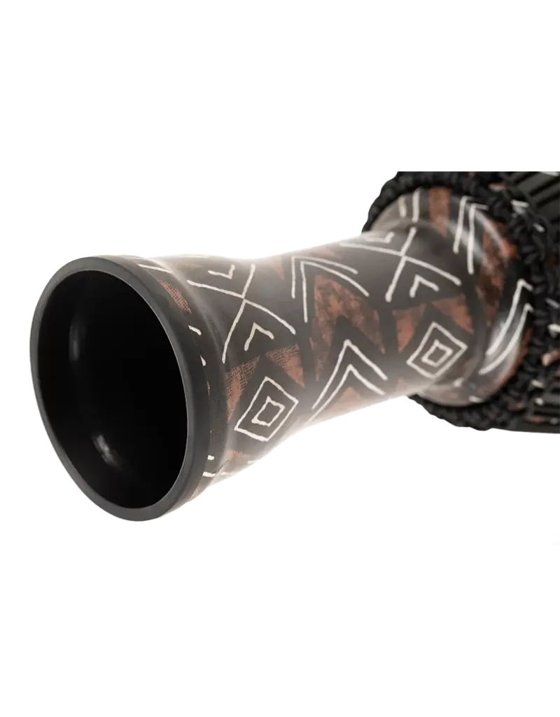 Meinl PADJ6-M-F Rope tuned 10" djembe Kanga Sarong
