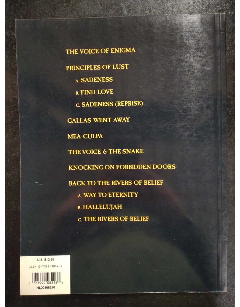 Hal Leonard Enigma - MCMXC a.D. - Piano, Vocal and Guitar