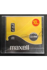 Maxell CD-RW 700MB - 80 MIN (10 Pack)