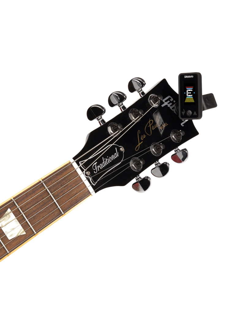 D'addario Eclipse Rechargeable Clip-on tuner Chromatische Headstock Tuner