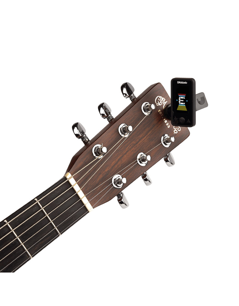 D'addario Eclipse Rechargeable Clip-on tuner Chromatische Headstock Tuner
