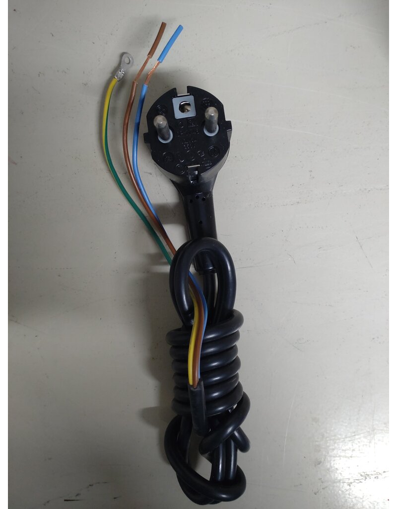 Algerin Power cord with schuko plug and open end