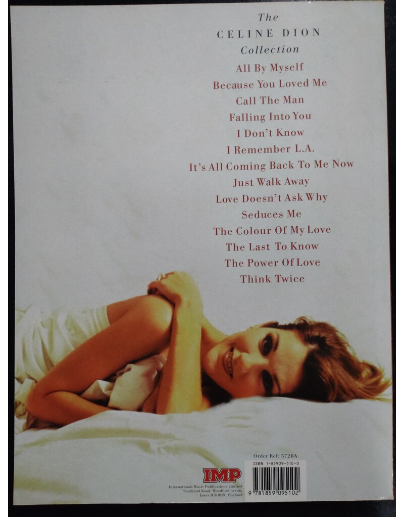 IMP The Celine Dion Collection - Piano, Vocal and Guitar
