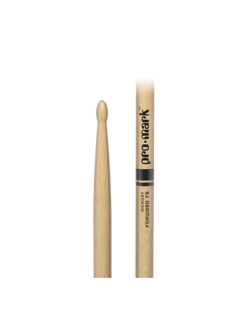 Promark Classic forward TX7AW 7A Hickory ovale houten tip Drumstokken
