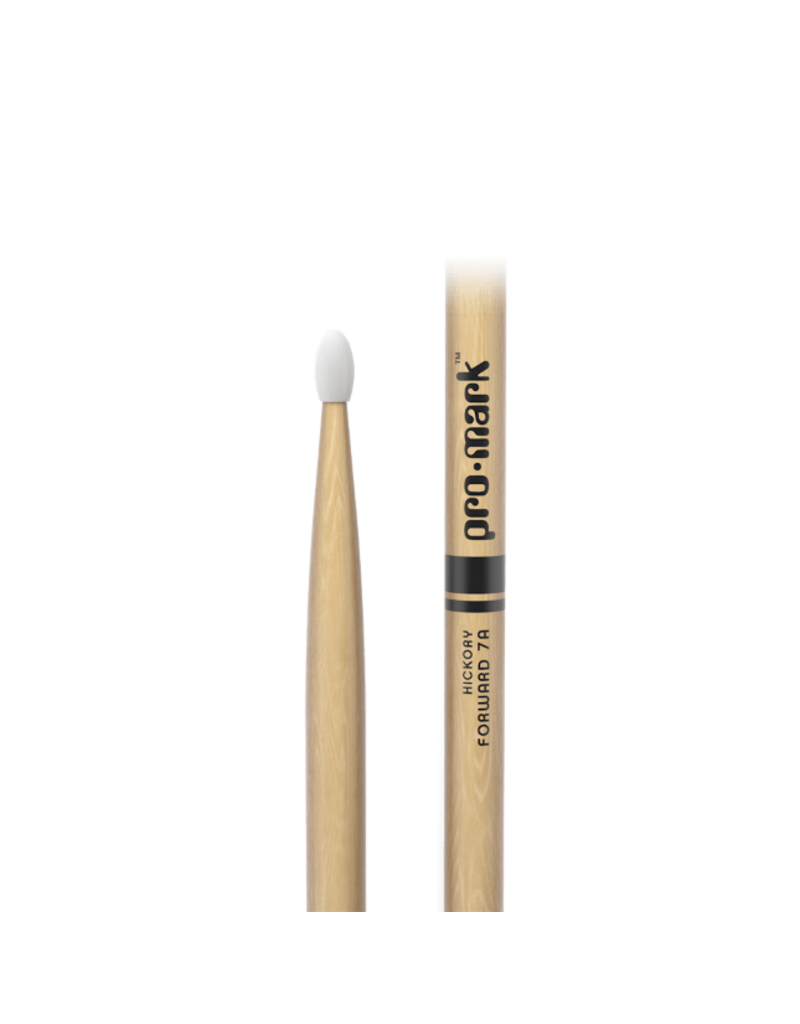 Promark Classic forward TX7AN 7A Hickory ovale nylon tip Drumstokken