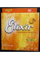 Elixir 11600 Polyweb 5 snarige light banjo snaren 009-020