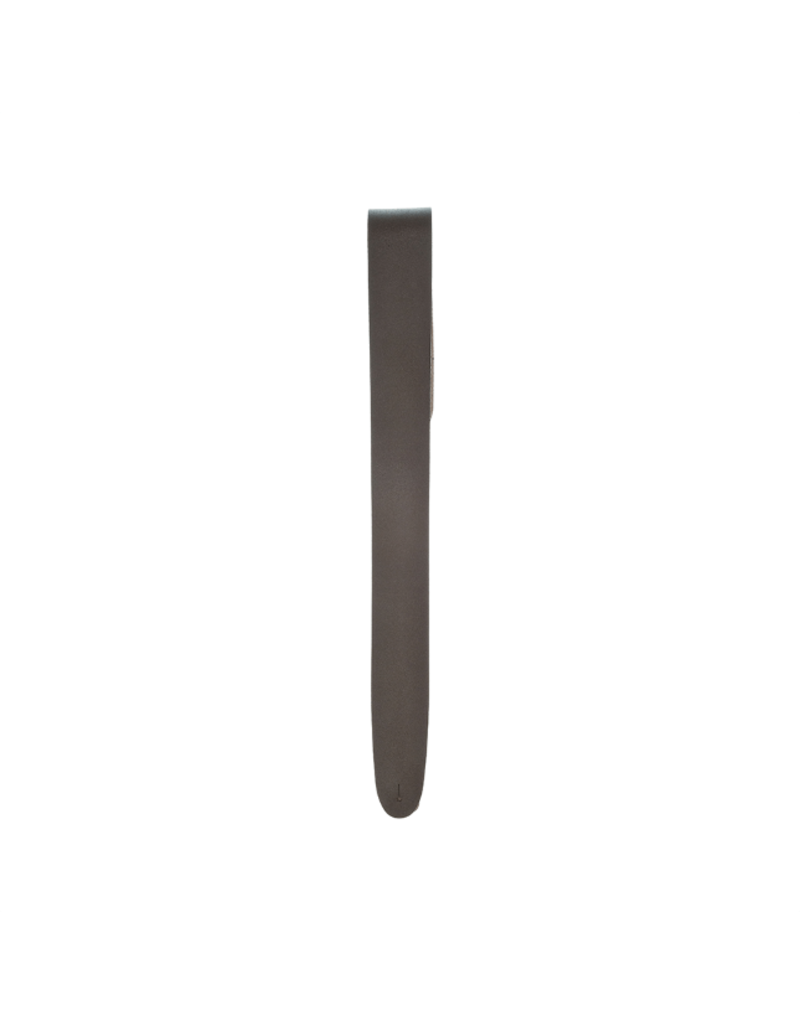 D'addario 25BL01 Basic leren gitaar riem bruin
