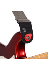 D'addario PW-FLSB-04RD Flex Lock Strap Block red