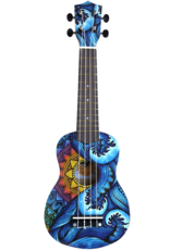 CLX Music Calista 21 soprano ukulele waves