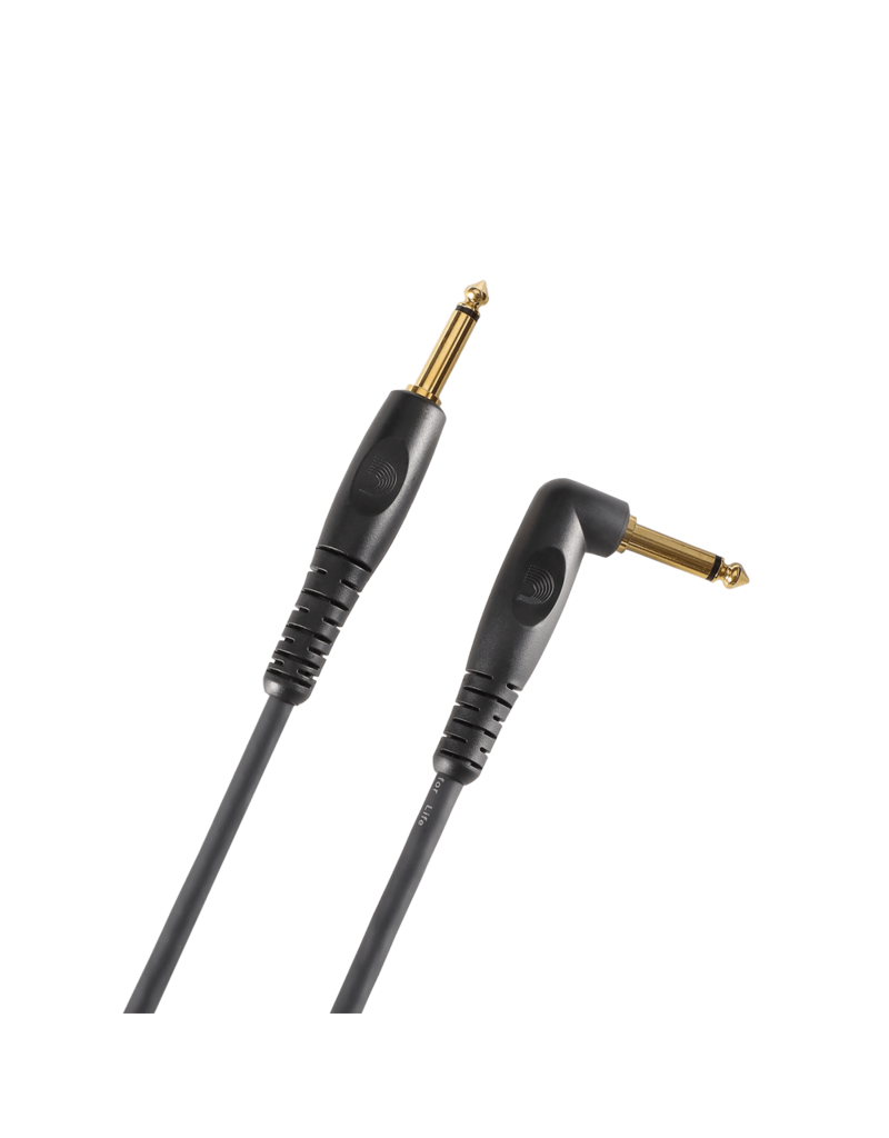 D'addario Custom series Instrument cable 3 meter right angle