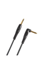 D'addario Custom serie Instrument kabel 6 meter haakse plug