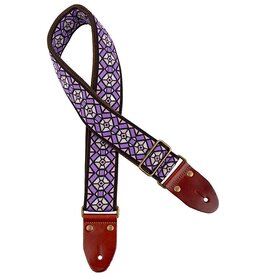 Gaucho Paars/roze gitaar riem