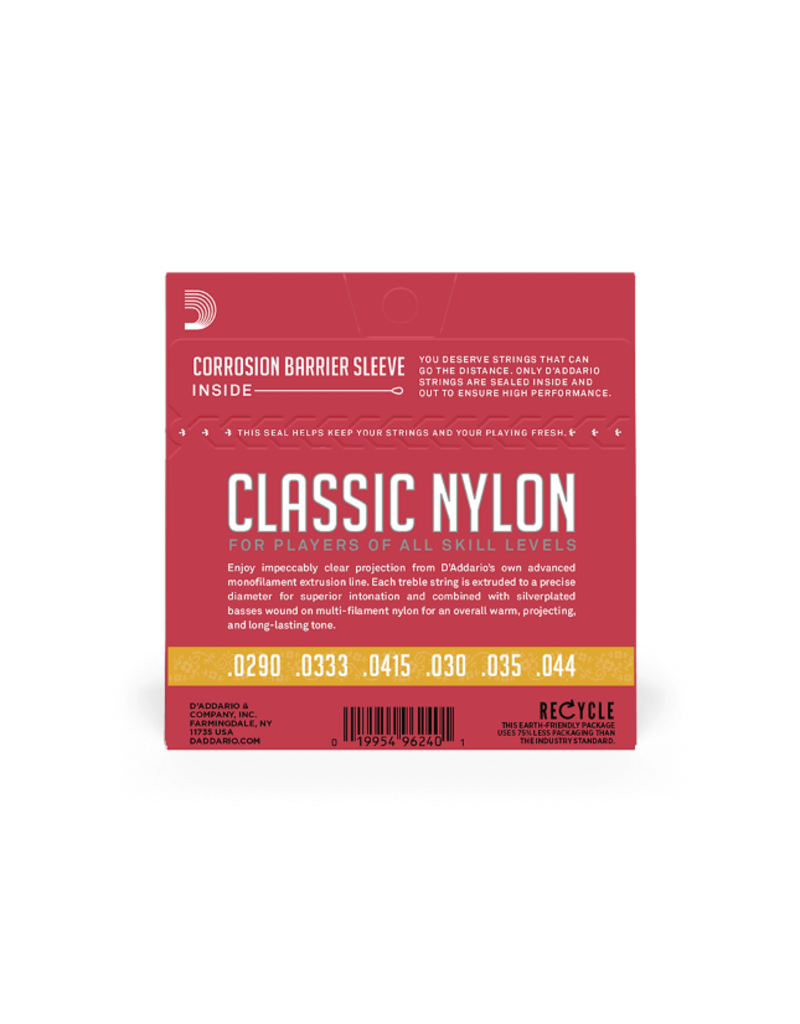 D'addario EJ27N 3/4 Normal tension classical guitar strings
