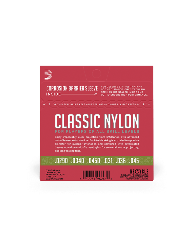 D'addario EJ27N 1/2 Normal tension classical guitar strings