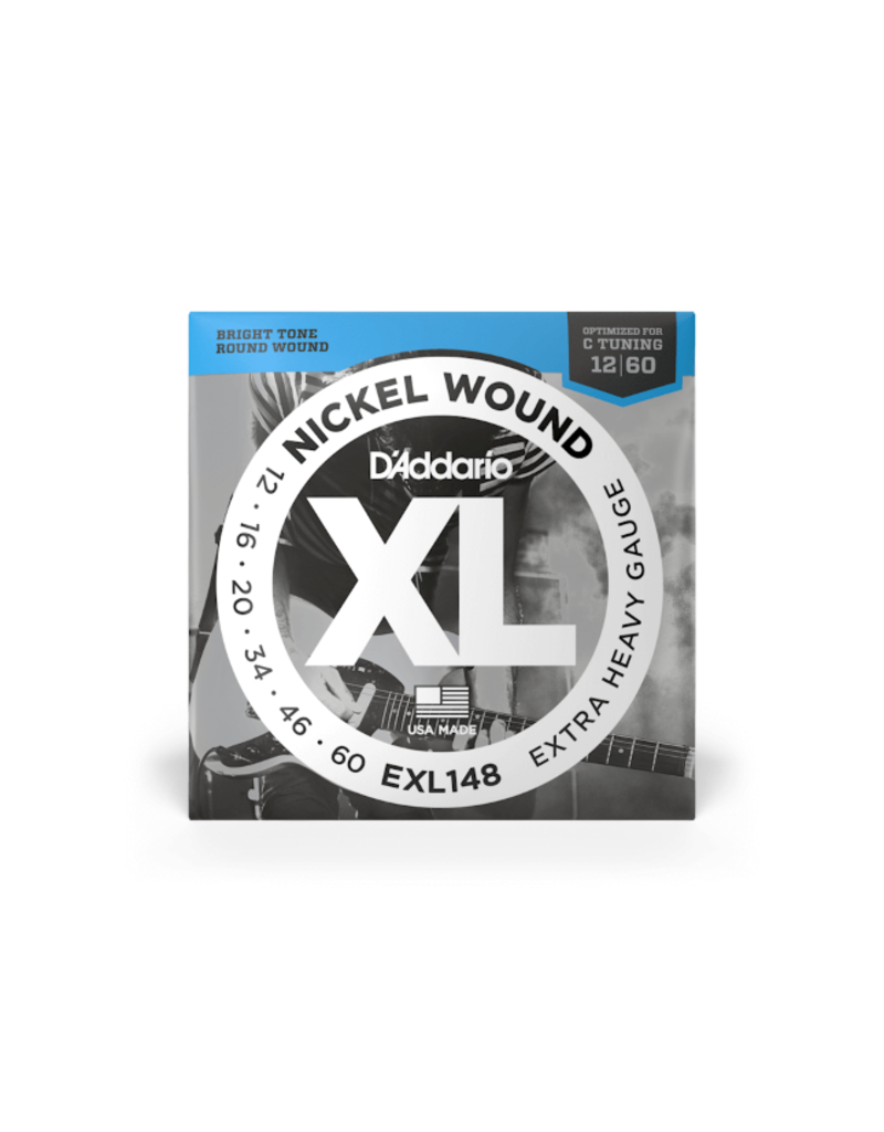 D'addario EXL148 Extra heavy elektrische gitaar snaren 012-060