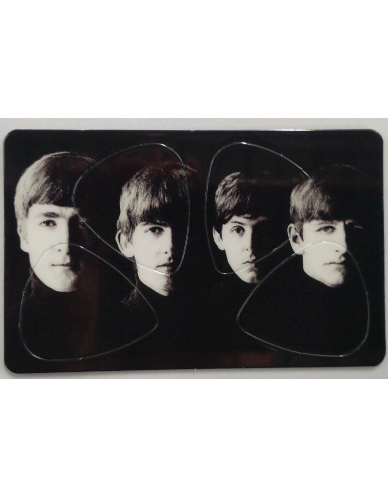 CLX Music The Beatles guitar pick card