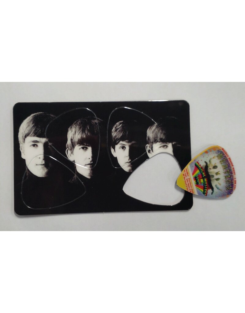 CLX Music The Beatles guitar pick card