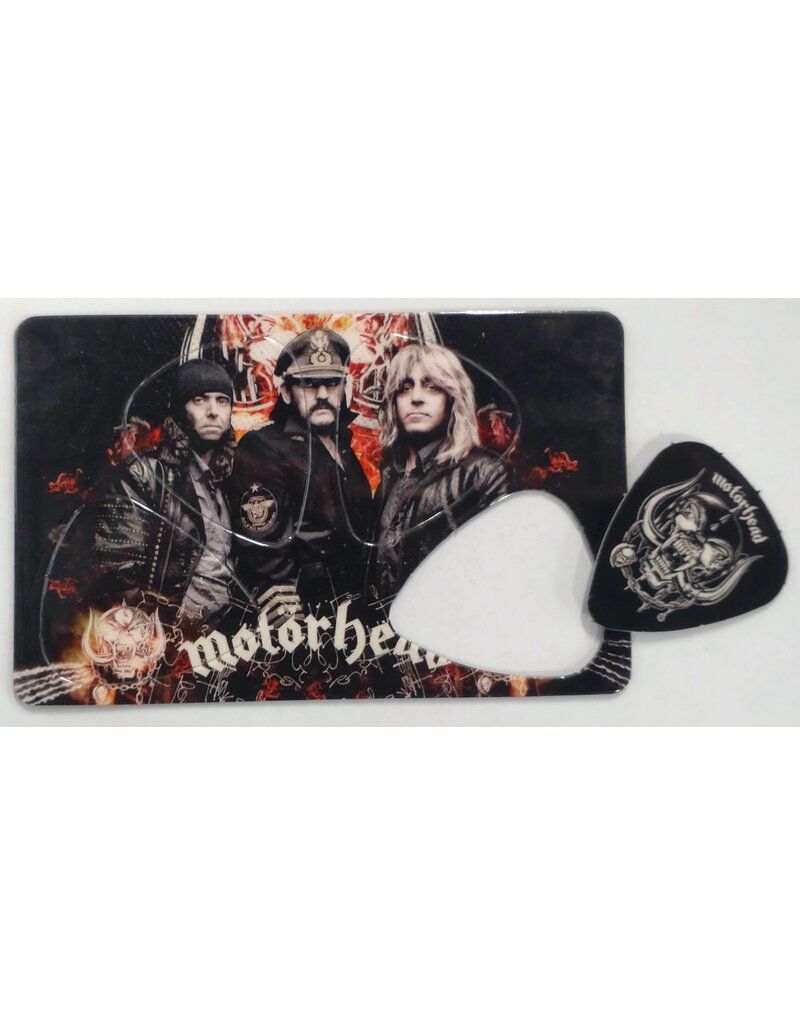 CLX Music Motorhead guitar pick card