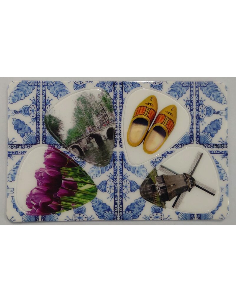 CLX Music Holland guitar pick card