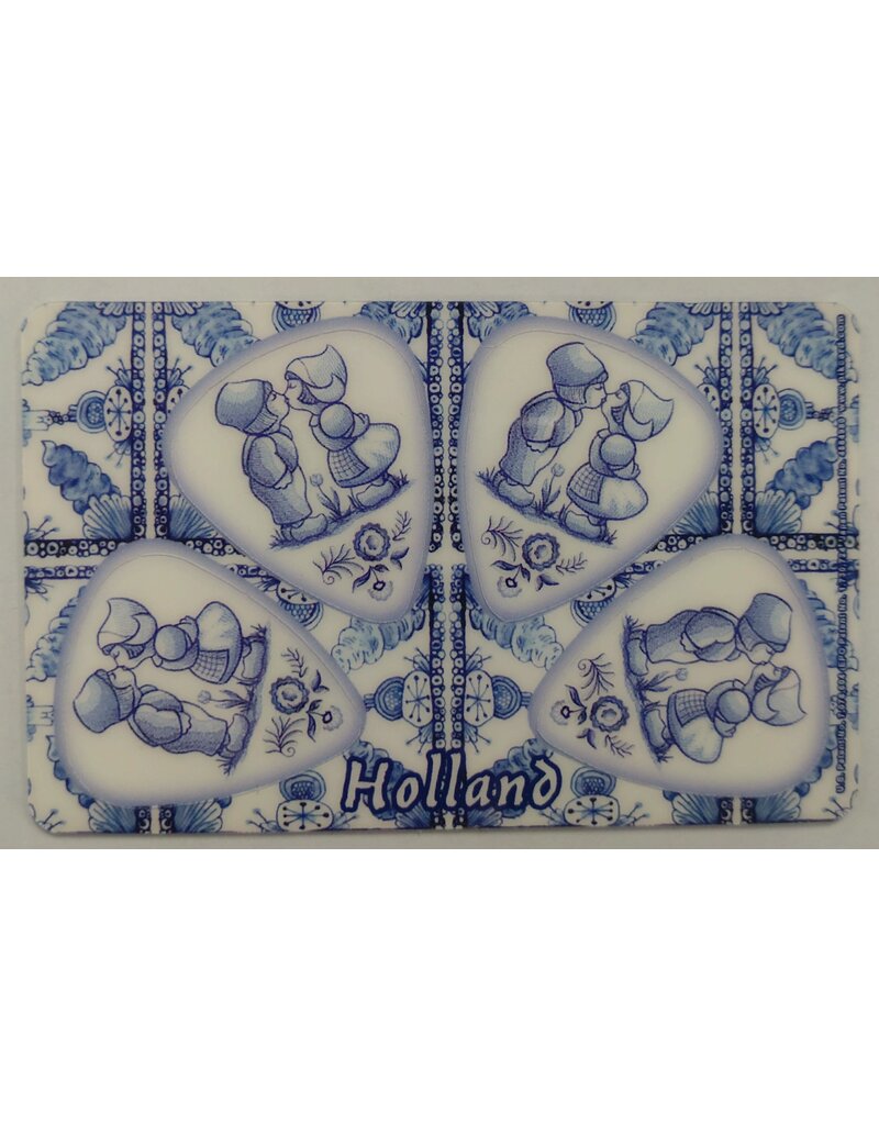 CLX Music Holland guitar pick card