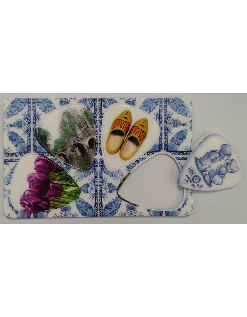 CLX Music Holland guitar pick card