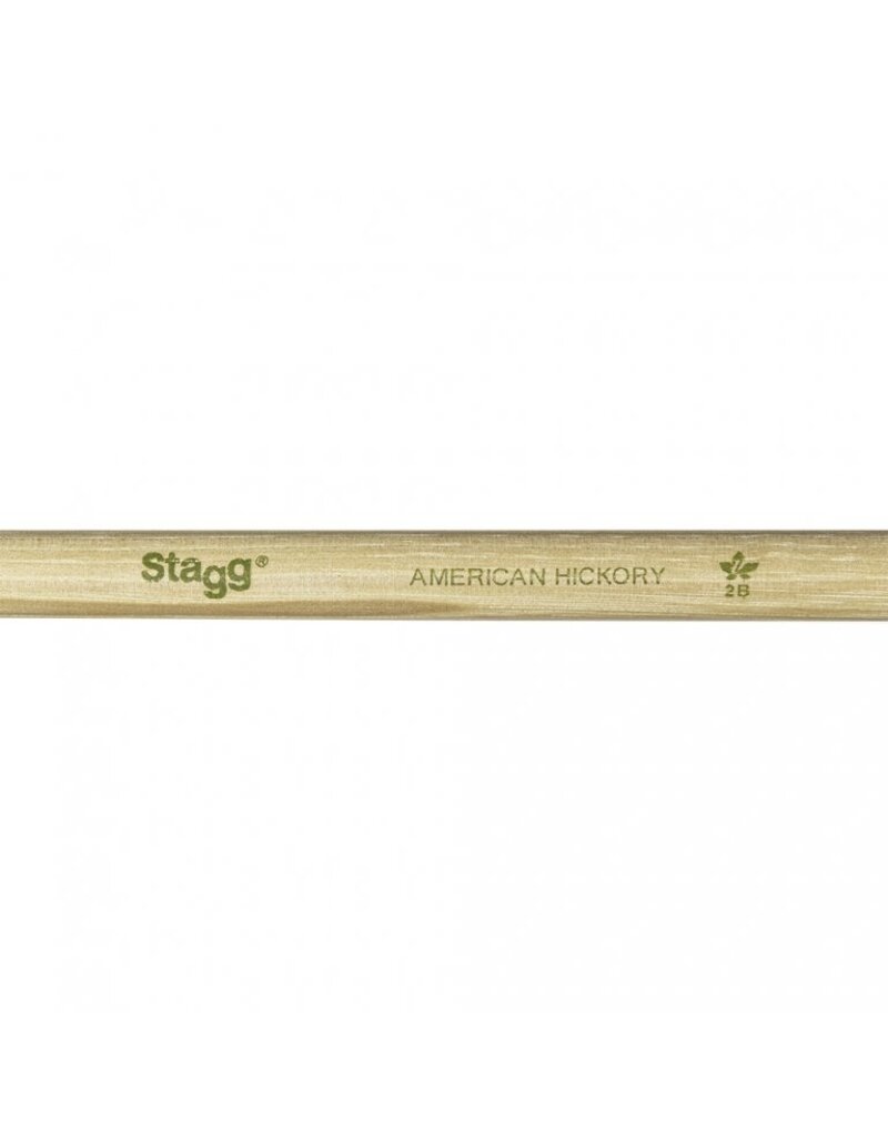 Stagg SHV2B Hickory 2B wood tip Drumsticks