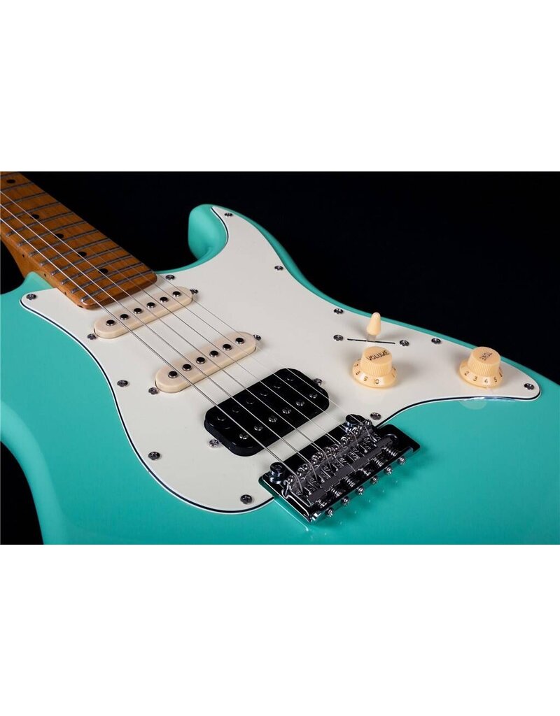Jet JS-400 Seafoam green electric guitar