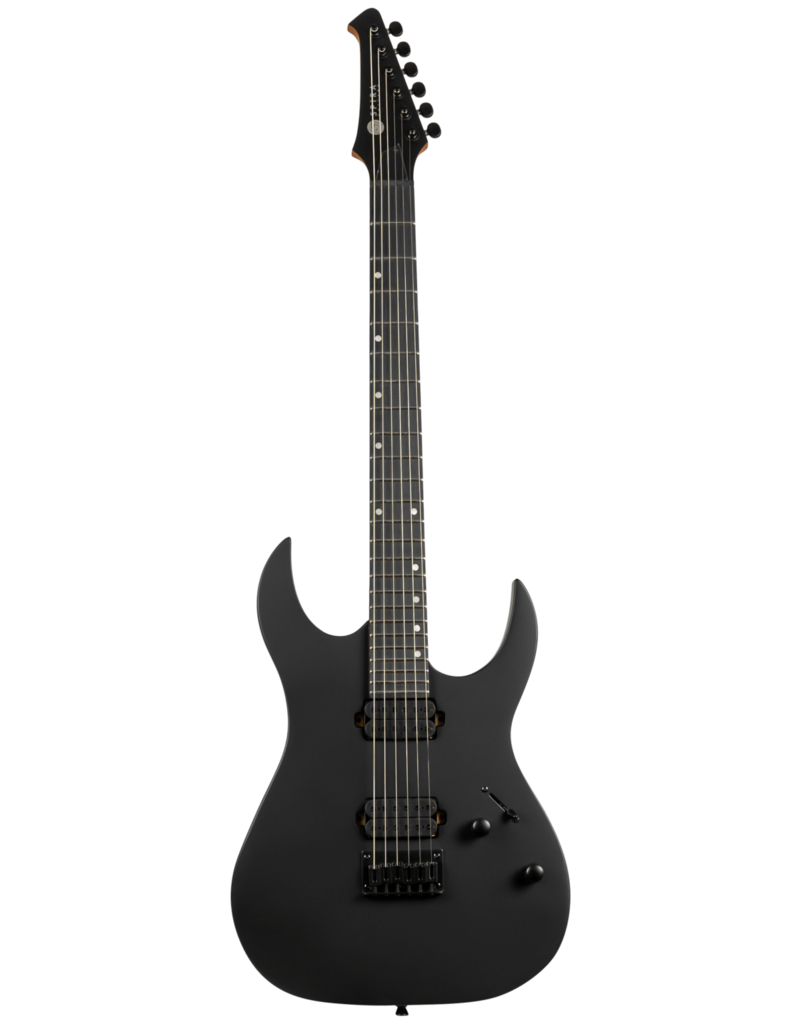 Spira S-400 Matte black electric guitar