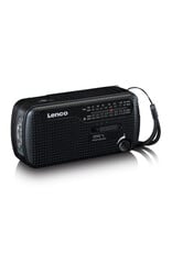 Lenco MCR-113  Portable wind-up emergency radio, flashlight and power bank in one