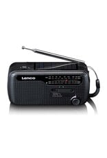 Lenco MCR-113  Portable wind-up emergency radio, flashlight and power bank in one