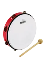 NINO NINO24R Tambourine 10 inch red