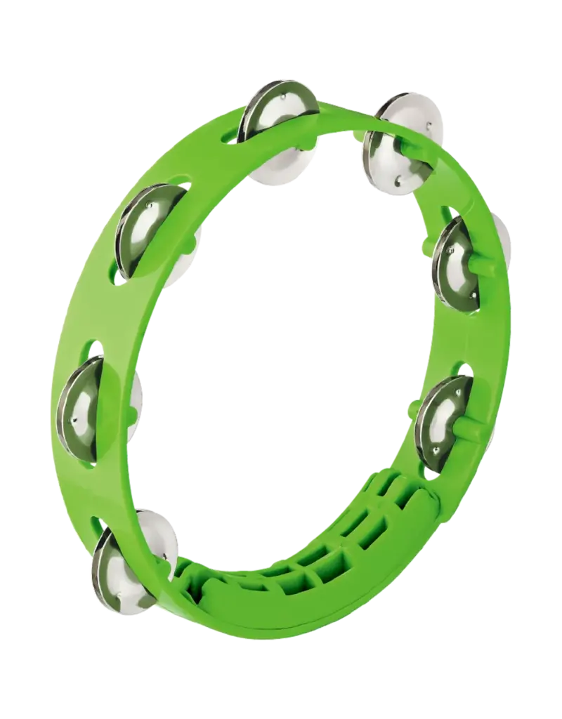 NINO 49GG Compact abs tambourine 8 inch grass green