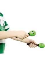 NINO 569GG Molded ABS Egg maracas green