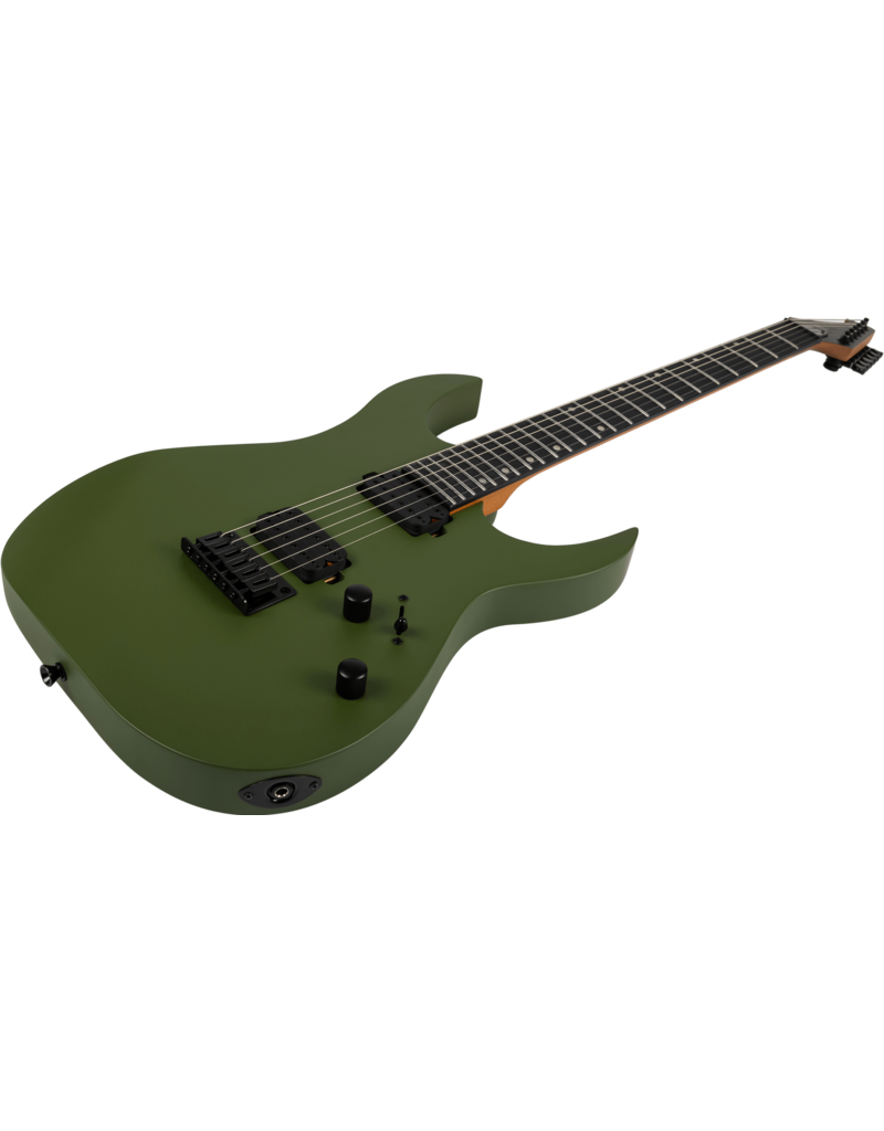 Spira S-400 Matte green electric guitar
