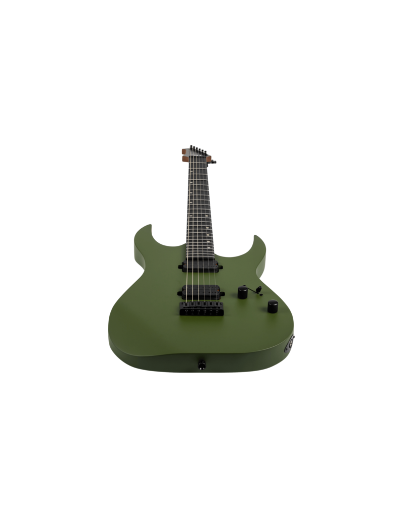 Spira S-400 Matte green electric guitar