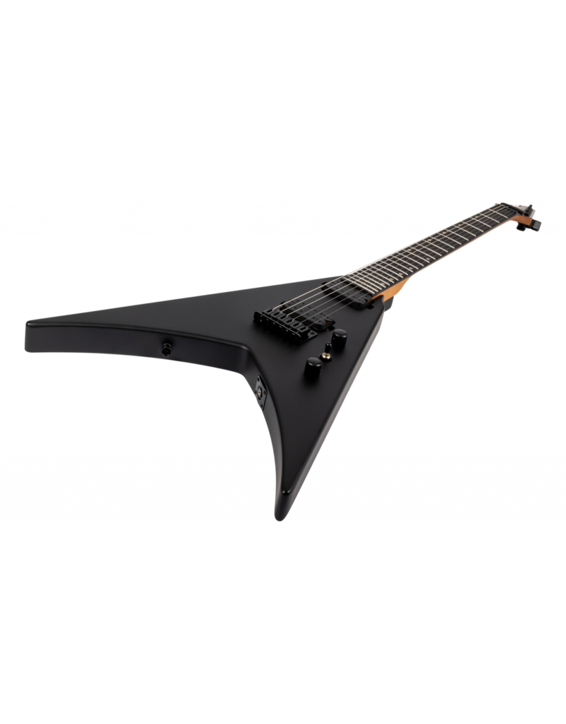 Spira V-400 Matte black electric guitar