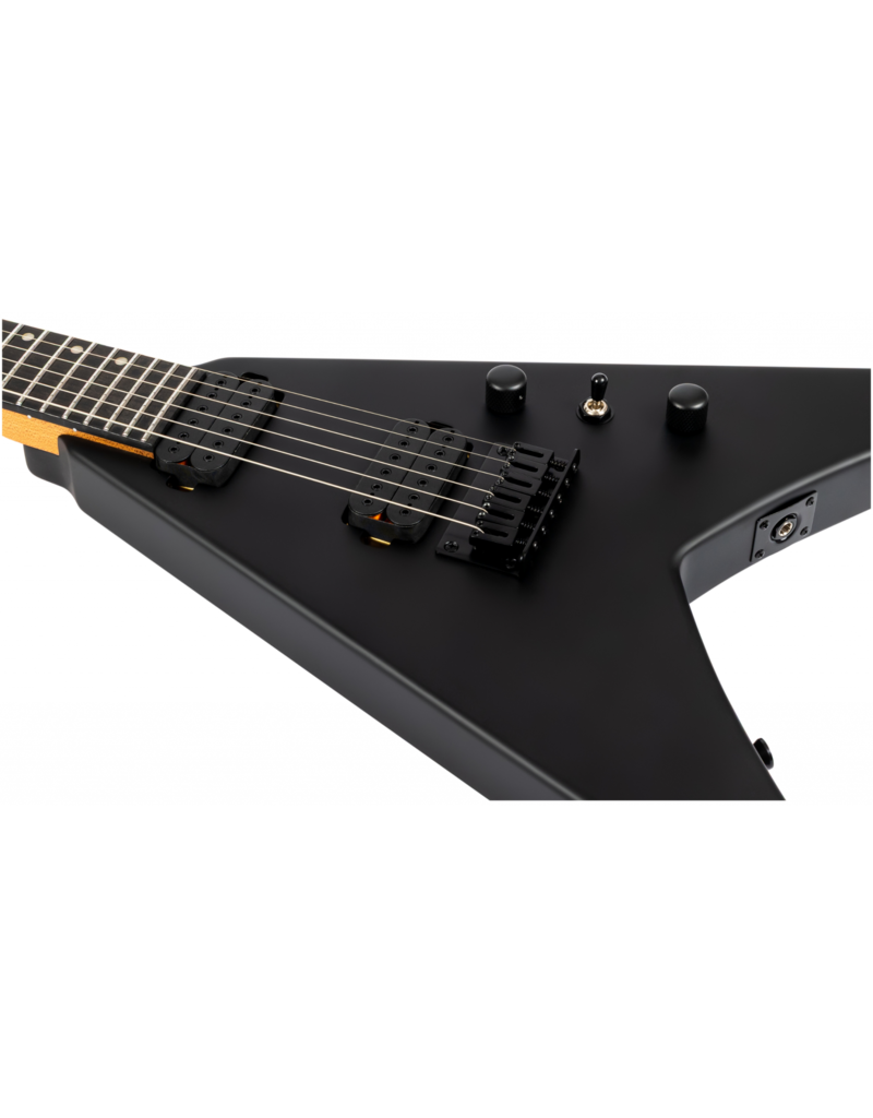 Spira V-400 Matte black electric guitar