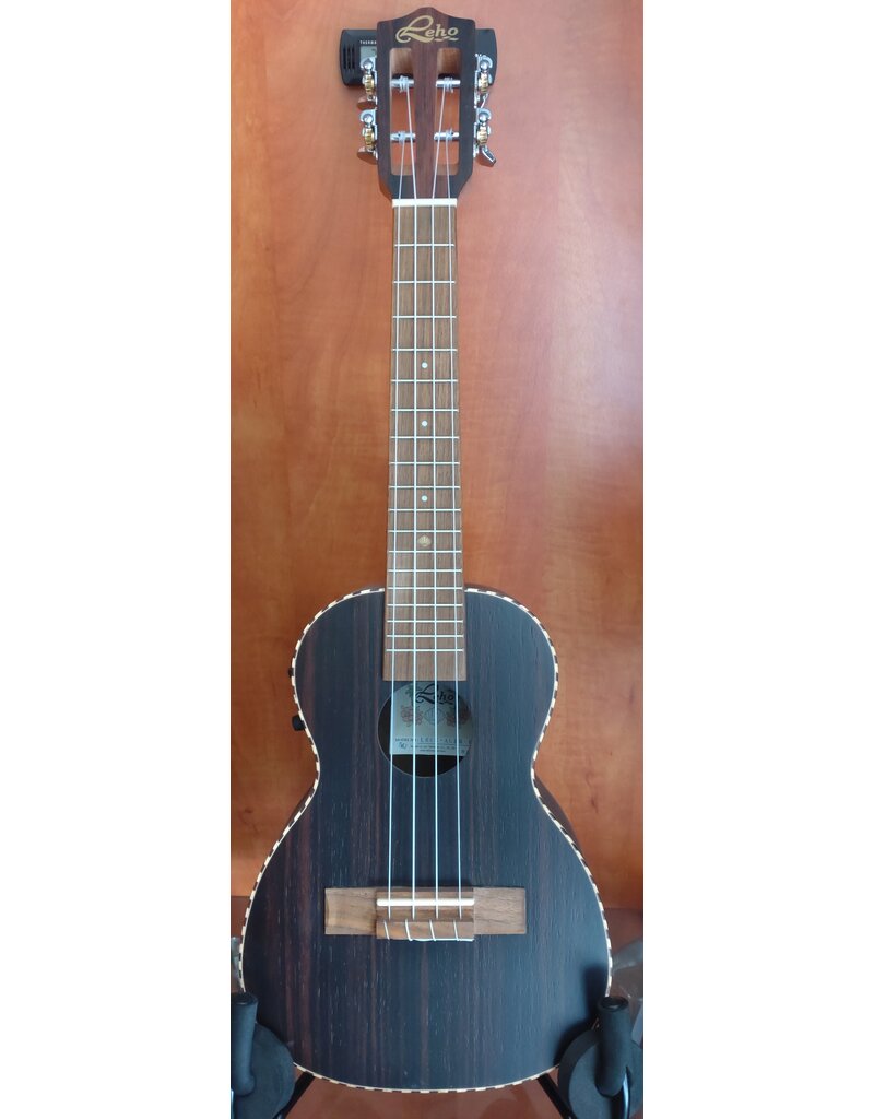 Leho LHUC-ALEB-E Concert ukulele with pickup ebony