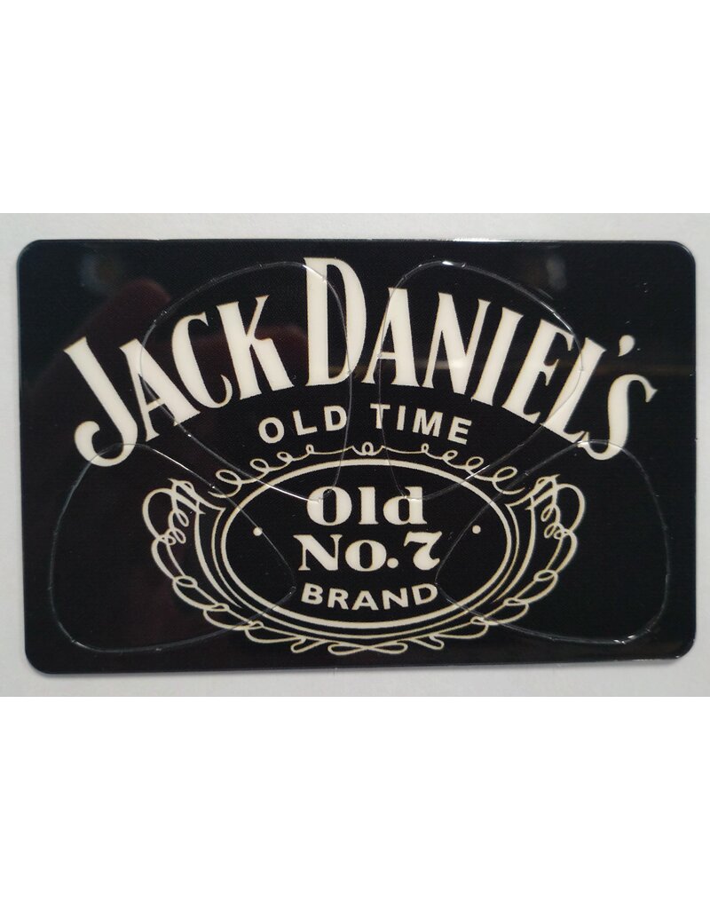 CLX Music Jack Daniel's guitar pick card