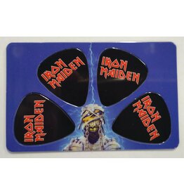 CLX Music Iron Maiden guitar pick card