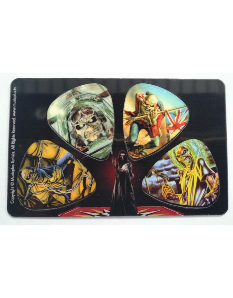 CLX Music Iron Maiden plectrumkaart